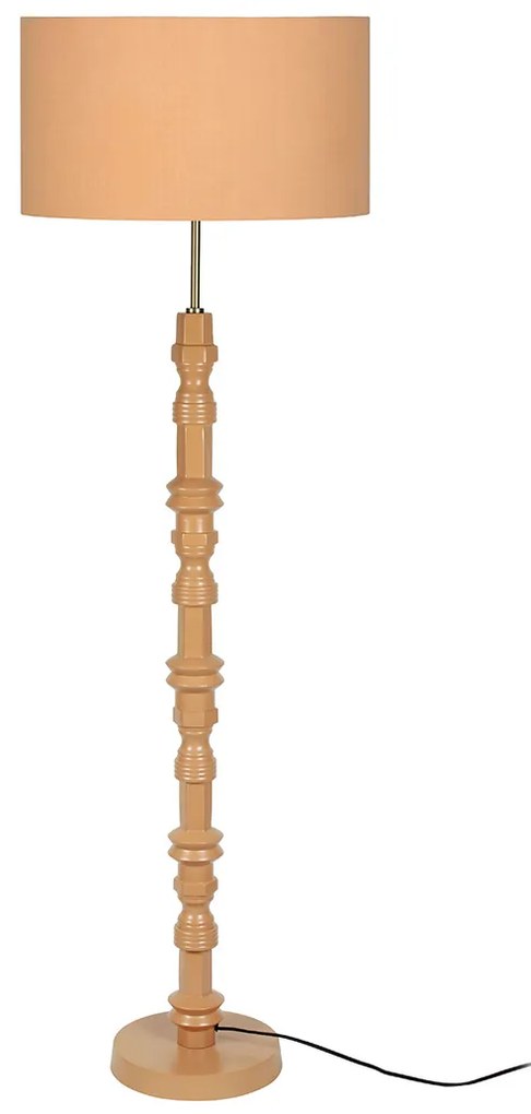 Zuiver Totem Vintage Vloerlamp Terra Met Fluweel
