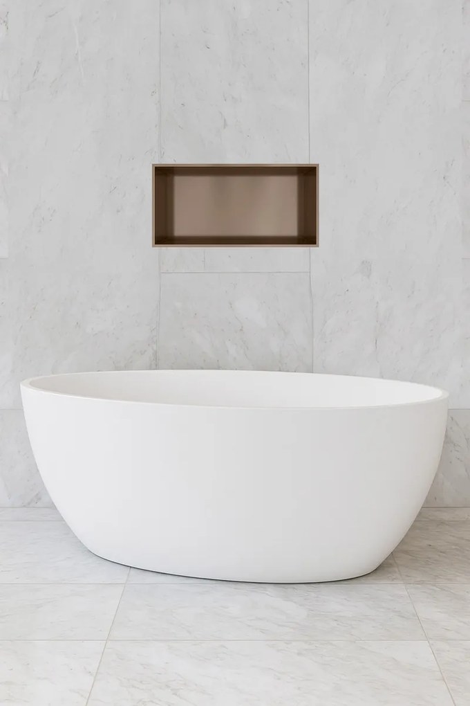 Hotbath &More inbouwnis 30x60x10cm tuscan bronze