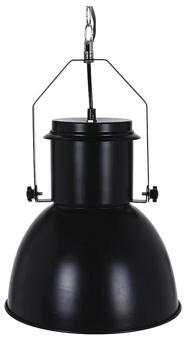 Hanglamp industrieel - zwart -⌀ 27x17 cm