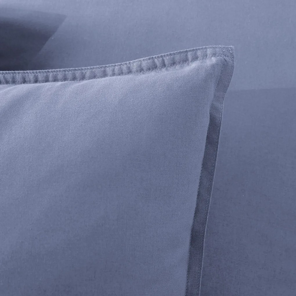 Effen kussensloop in gewassen katoen, Scenario