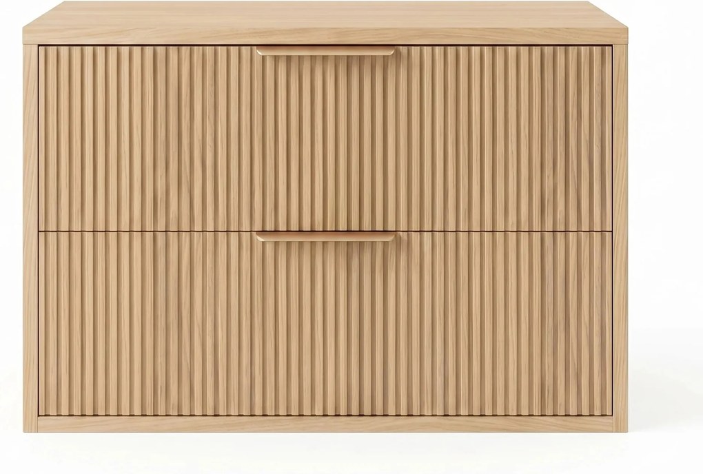 Badkamerkast onder wastafel Rea Mono 60cm Beige