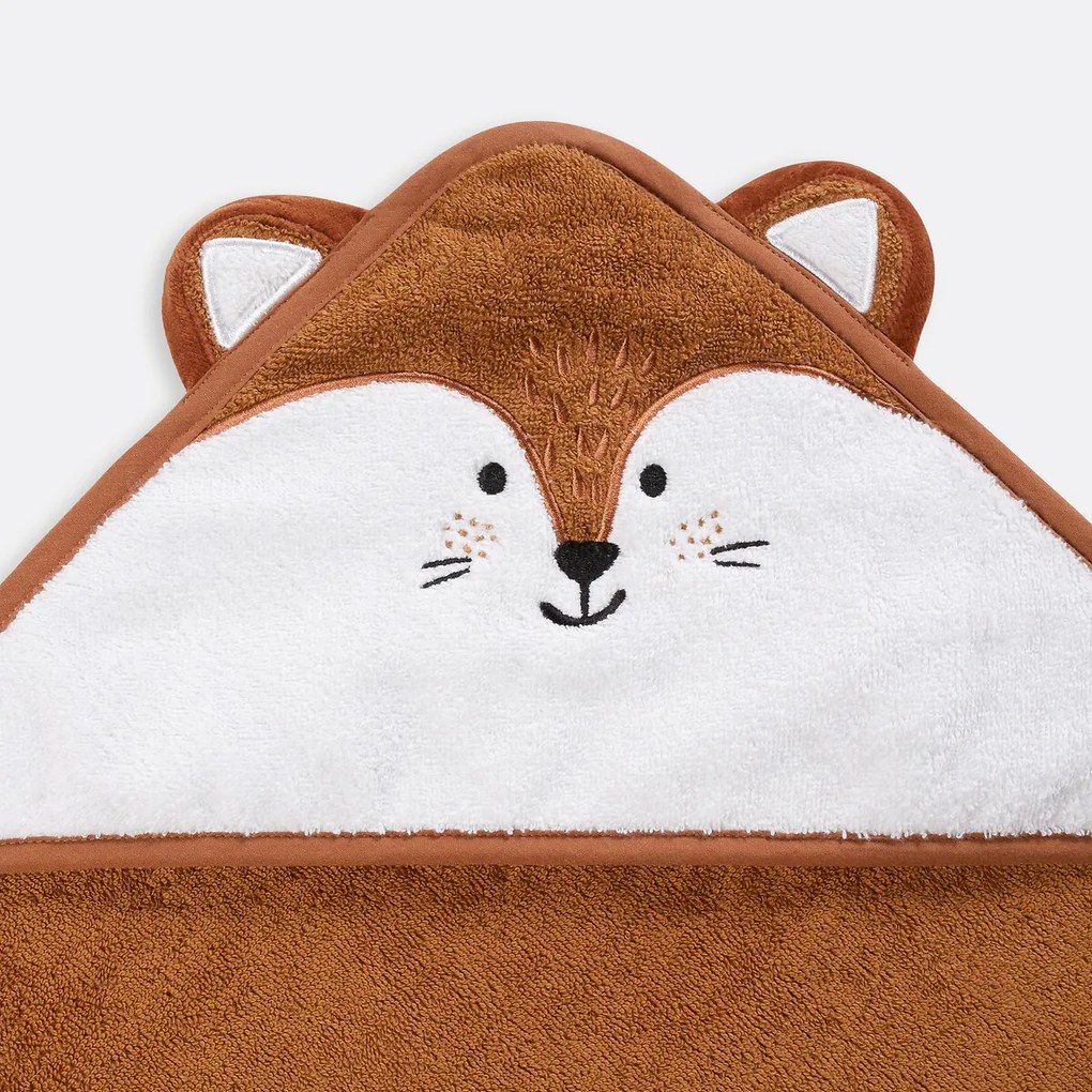 Badcape in bio badstof 400 g/m2 Serge