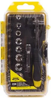 Benson Bit- doppenset 23 dlg + ratel