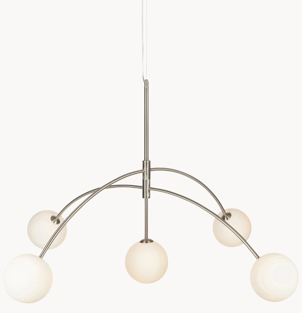 Grote hanglamp Heaven van opaalglas