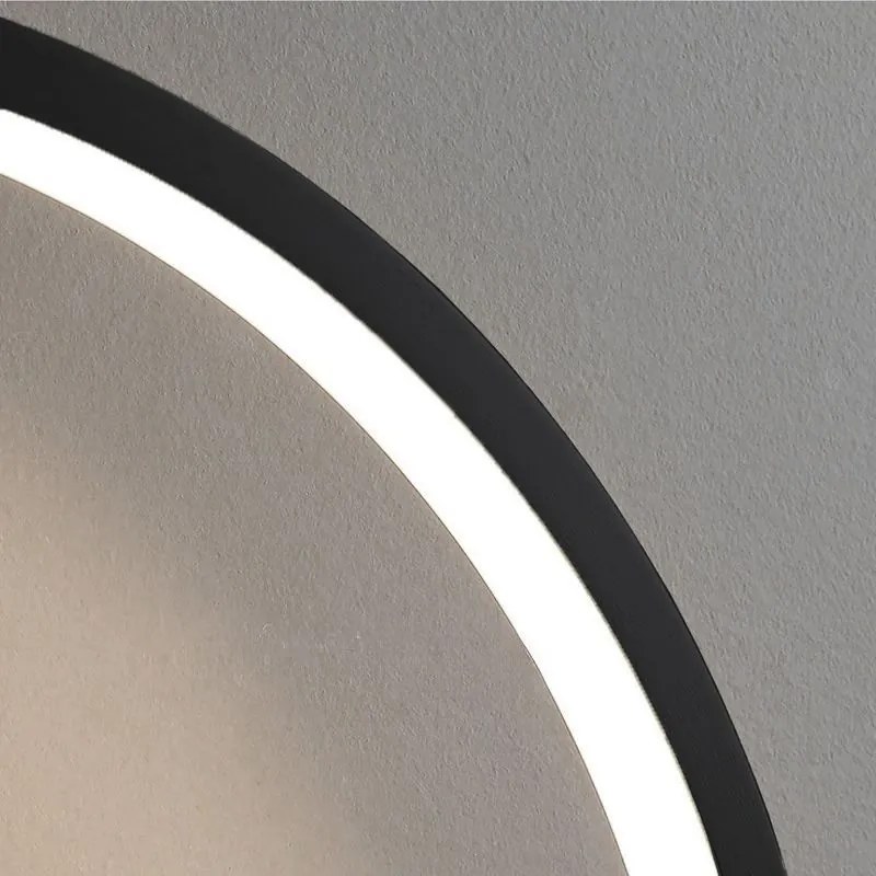 LED WANDLAMP APP1386-CW BLACK 40cm
