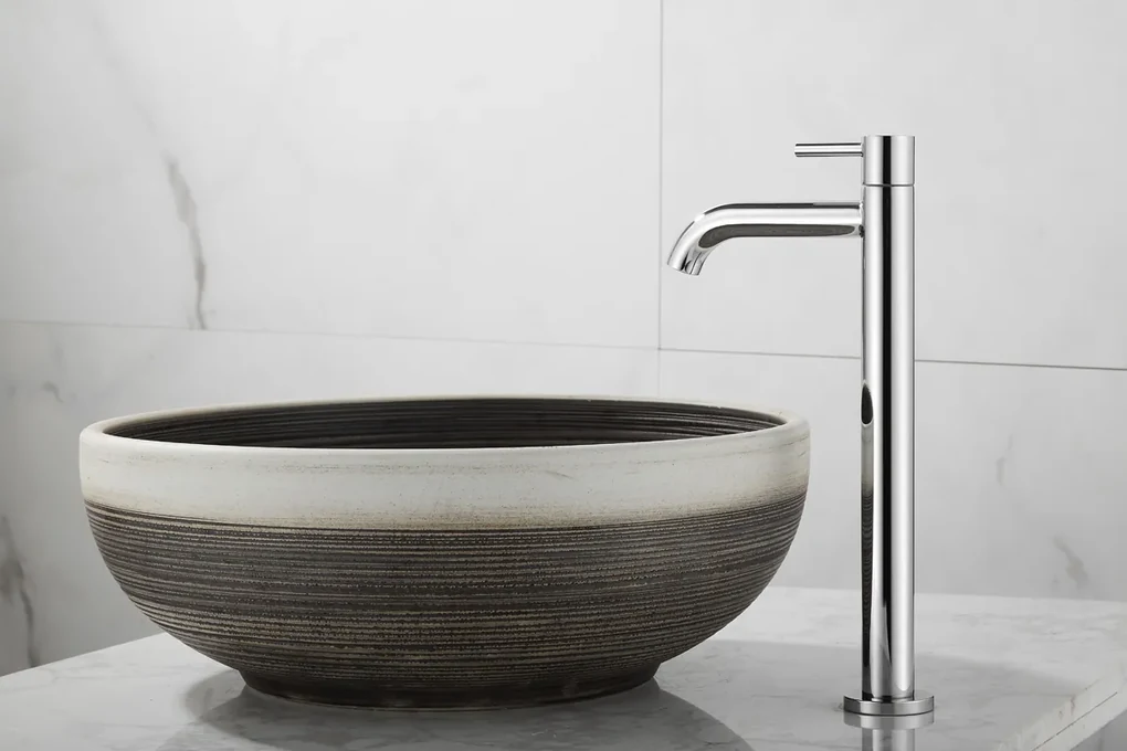 Saniclear Talpa verhoogde toiletkraan chroom