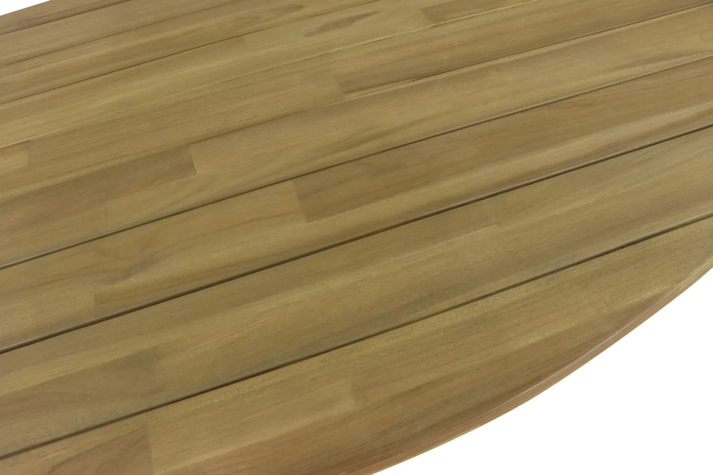 Tuinset 8 personen  Aluminium/rope Taupe 4 Seasons Outdoor Allora/Leafline