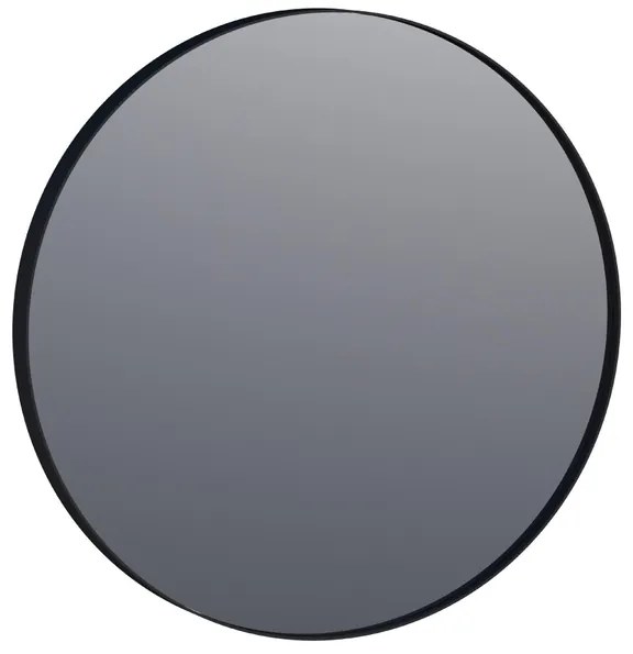 BRAUER Onyx spiegel - 70 rond zwart geborsteld frame SP-ON70ROZ