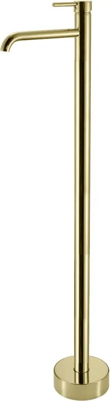 Mexen Rumba vrijstaande wastafelkraan, goudkleurig - 73534-50