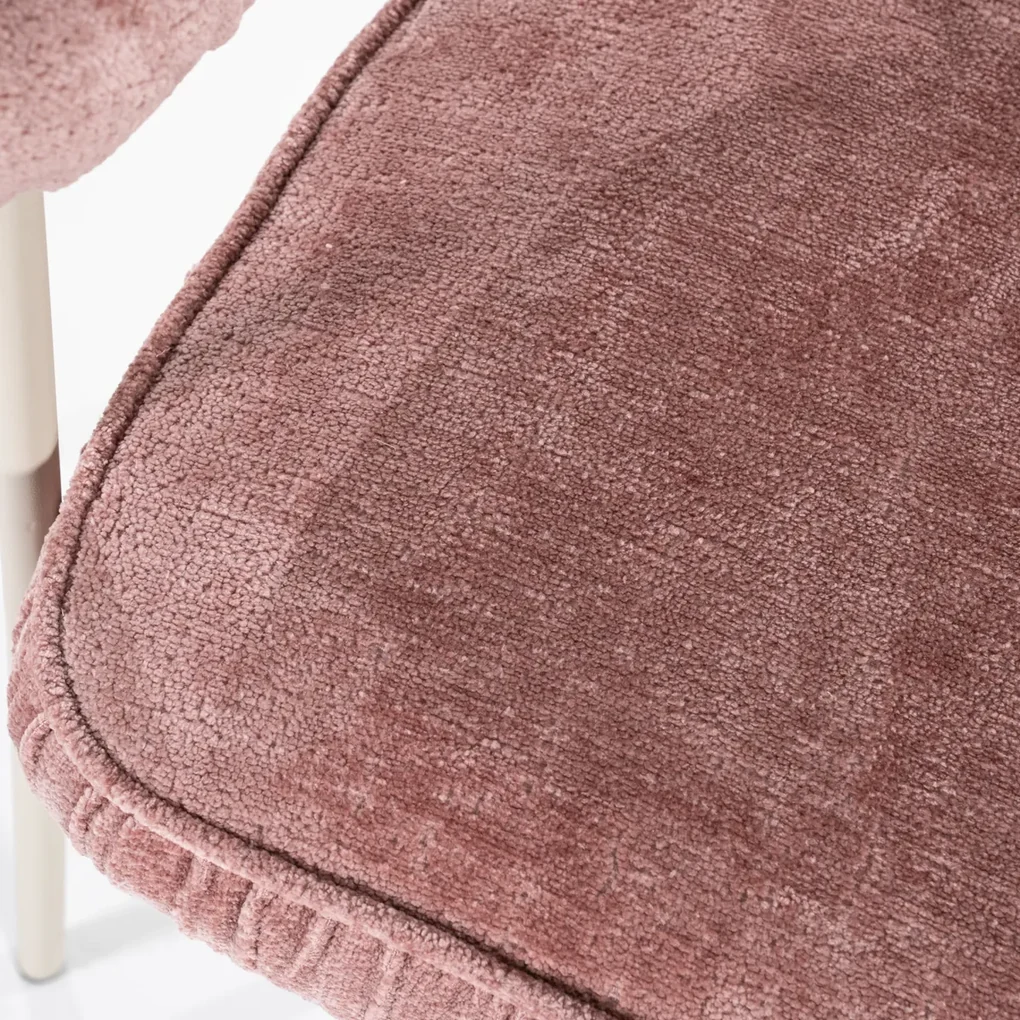 Eleonora Lizzy Roze Eetkamerstoel Klassiek Design