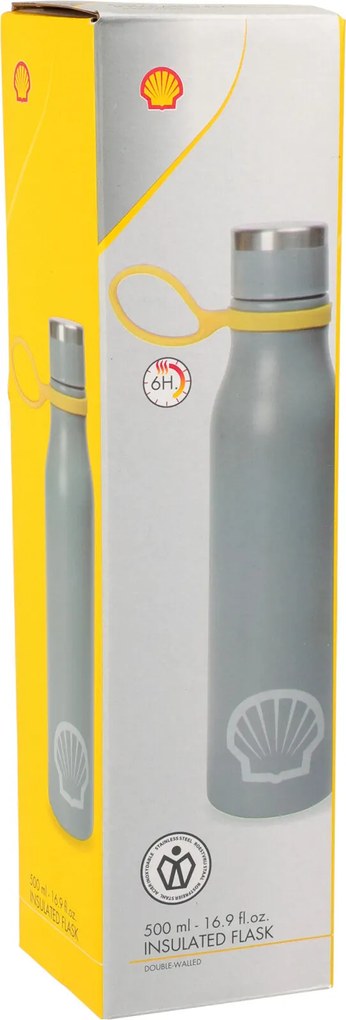 Shell Thermoskan - 500ml - Grijs