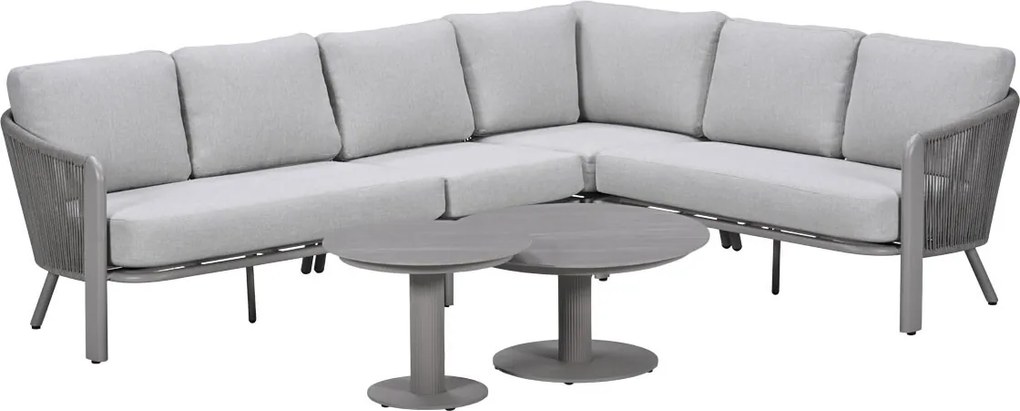 Garden Impressions Ryan hoek loungeset 6-delig - taupe