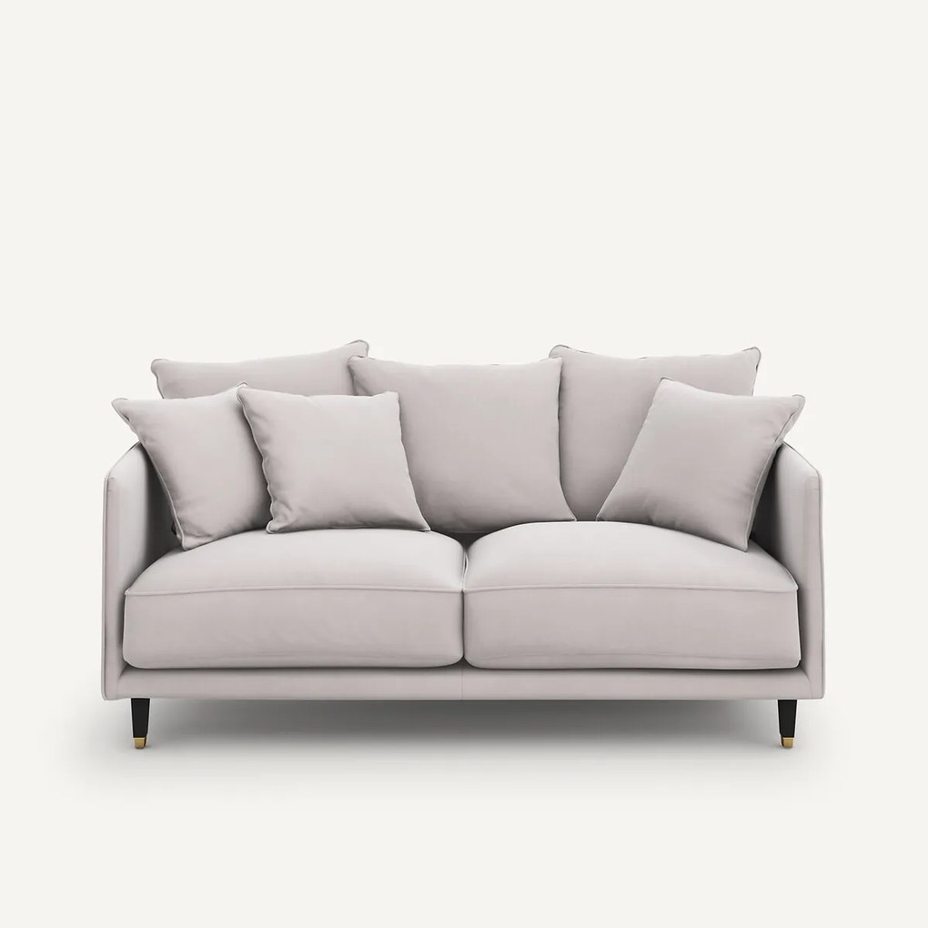 3-zits compacte fluwelen zetel, Lazare