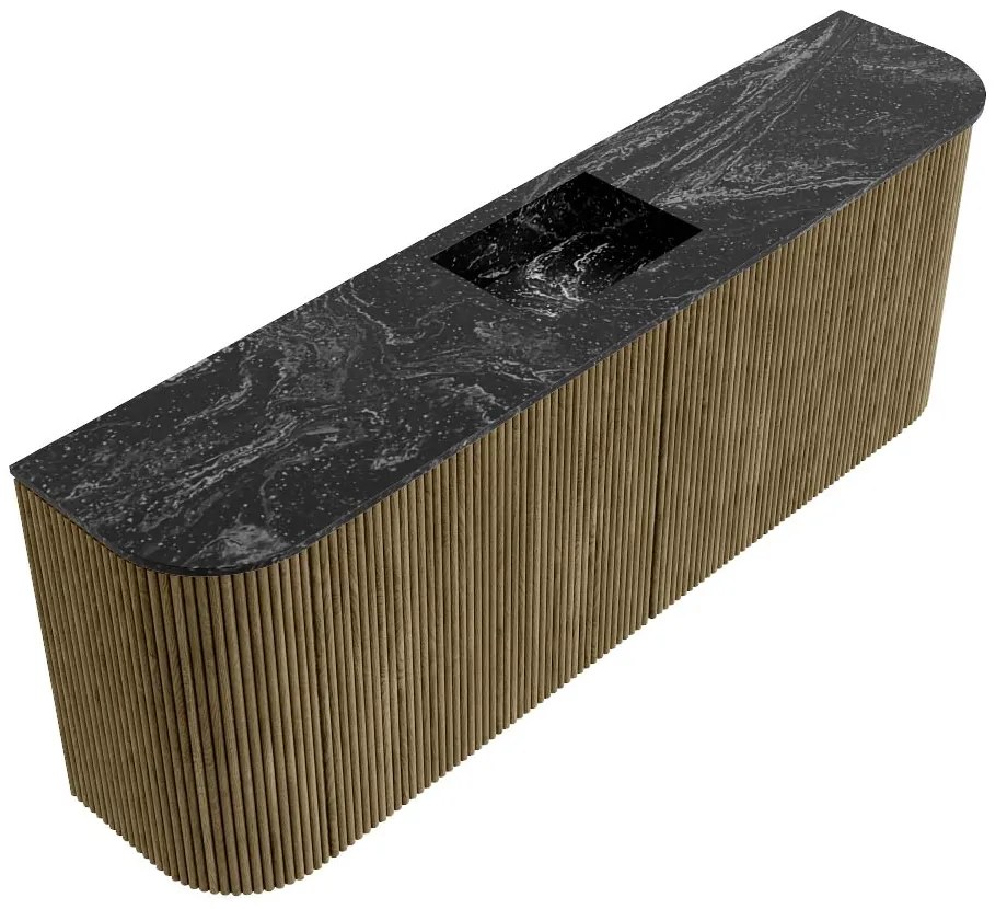 Mondiaz Joya DLux 115cm toiletmeubel ronding links/rechts dusk met wastafel faye midden 1 kraangat lava