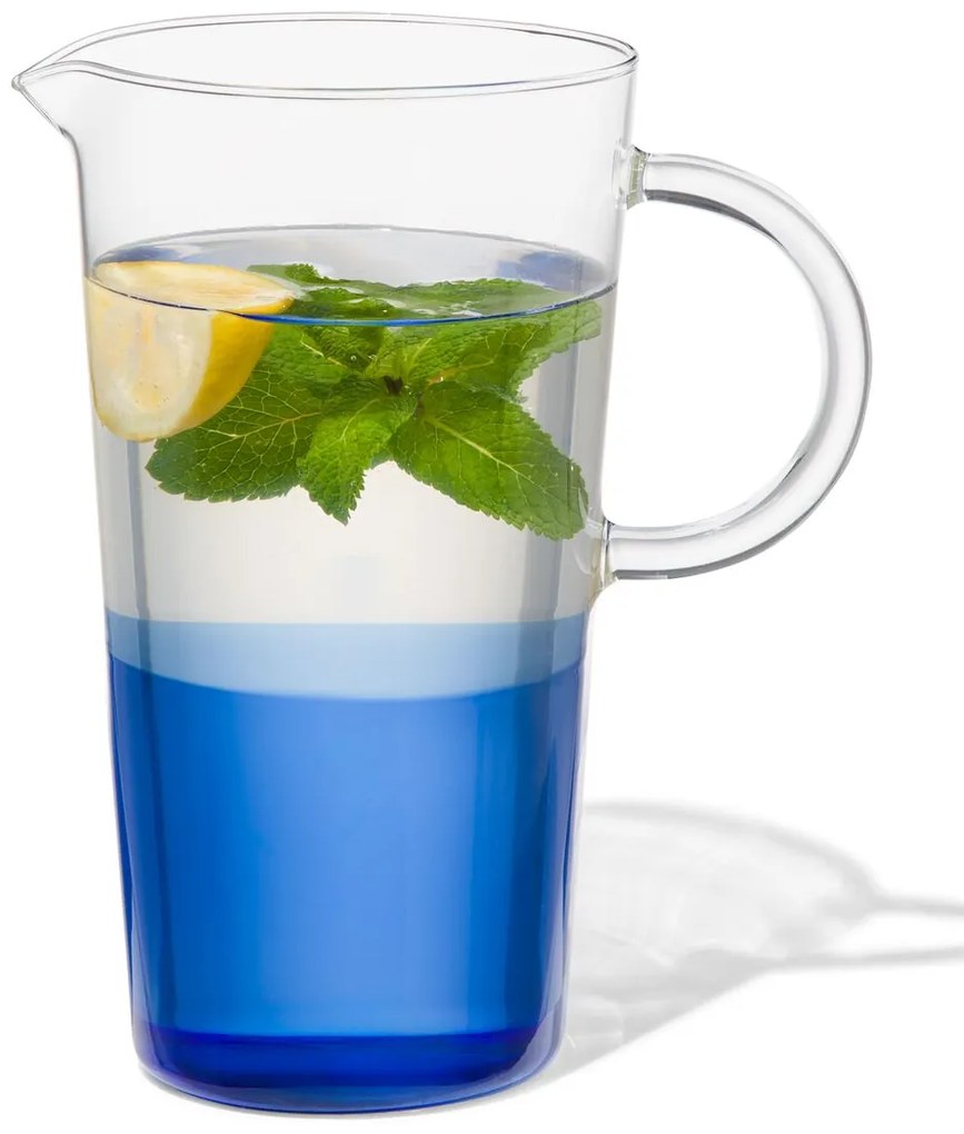 HEMA Karaf 1.6L Glas Met Blauw