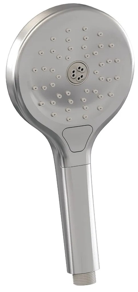 Brauer Brushed Edition complete inbouw regendouche met 3 standen handdouche, gebogen wandarm, glijstang en hoofddouche 20cm set 45 RVS geborsteld PVD