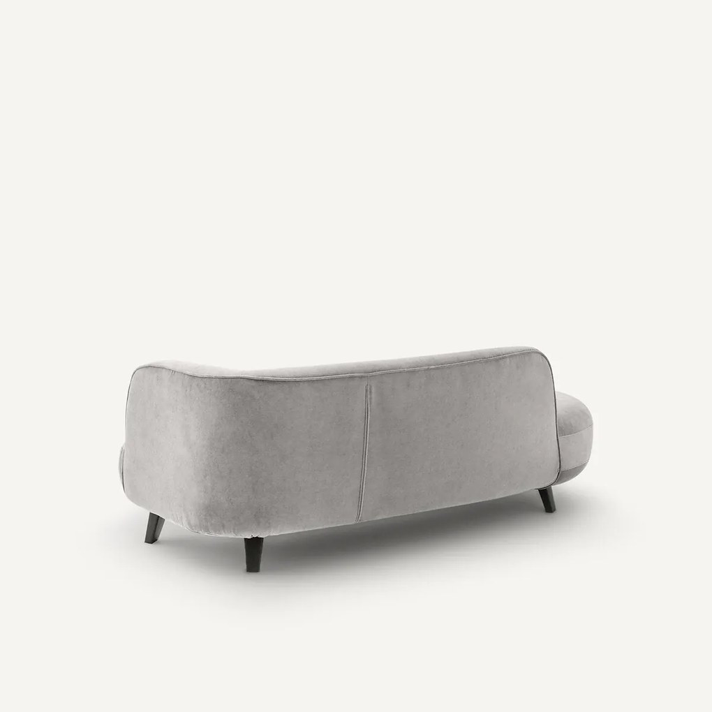 Sofa Dormeuse stonewashed fluweel, Rosebury, ontwerp Emmanuel Gallina