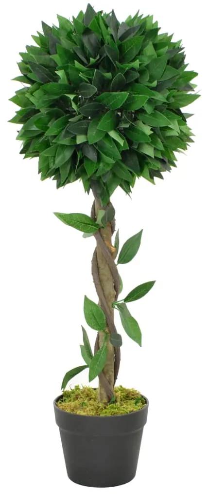vidaXL Kunstplant met pot laurierboom 70 cm groen