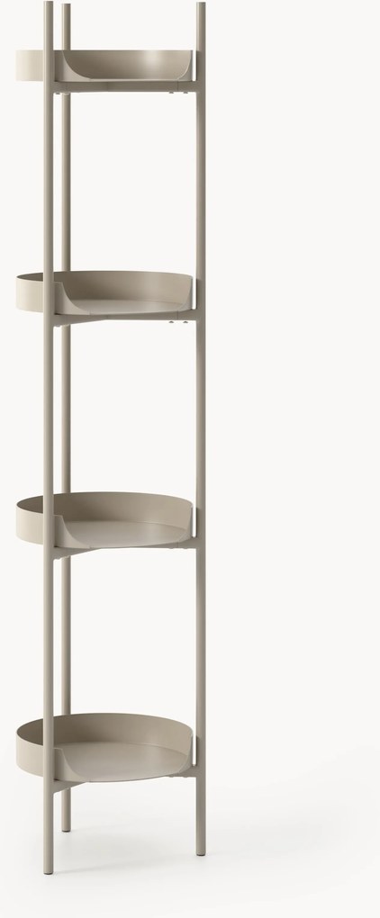 Slank metalen wandrek Taru