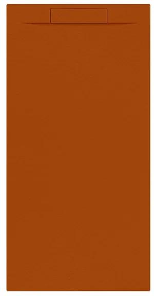 Allibert Luna douchebak Satijn Koper Oranje-160 x 80 2.9 cm 248484