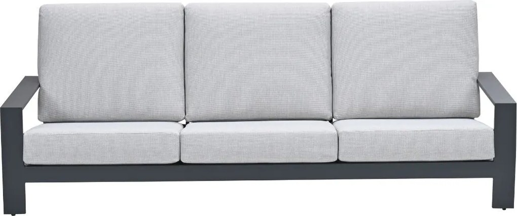 Garden Impressions Coba 3-zits loungebank – donker grijs