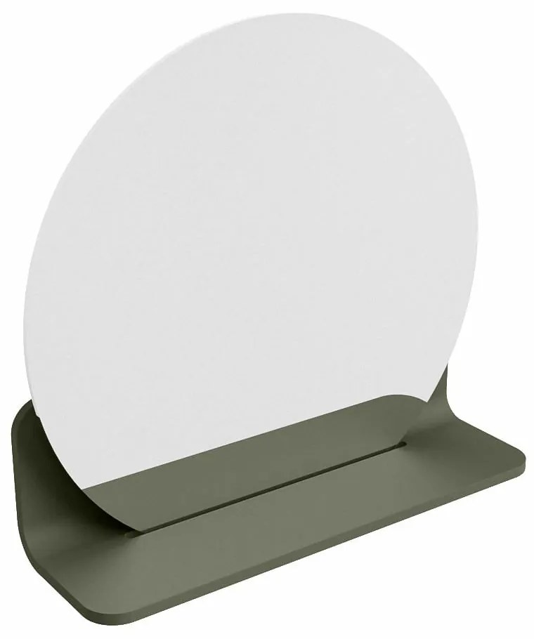 Mondiaz Spot spiegel rond Ø40cm met planchet army