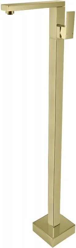 Mexen Urano vrijstaande wastafelkraan, goud - 75234-50