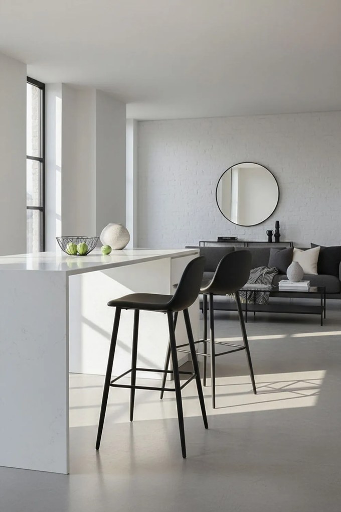 Zwarte Teok Kunstleer