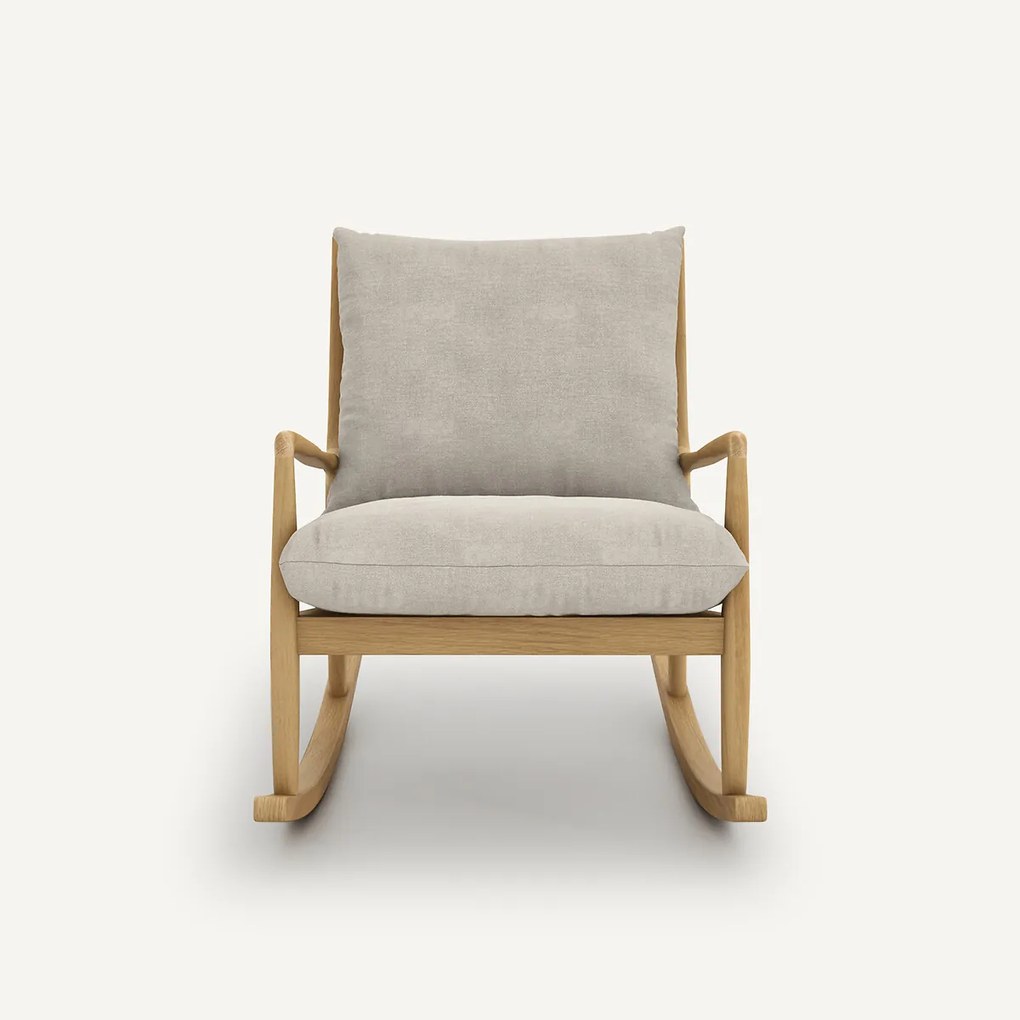 Rocking-chair 100% linnen, Dilma