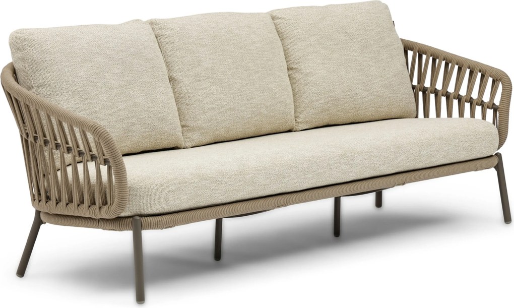 Stoel en Bank Loungeset 5 personen Rope Zand/Beige  Coco Viento/Miyoura