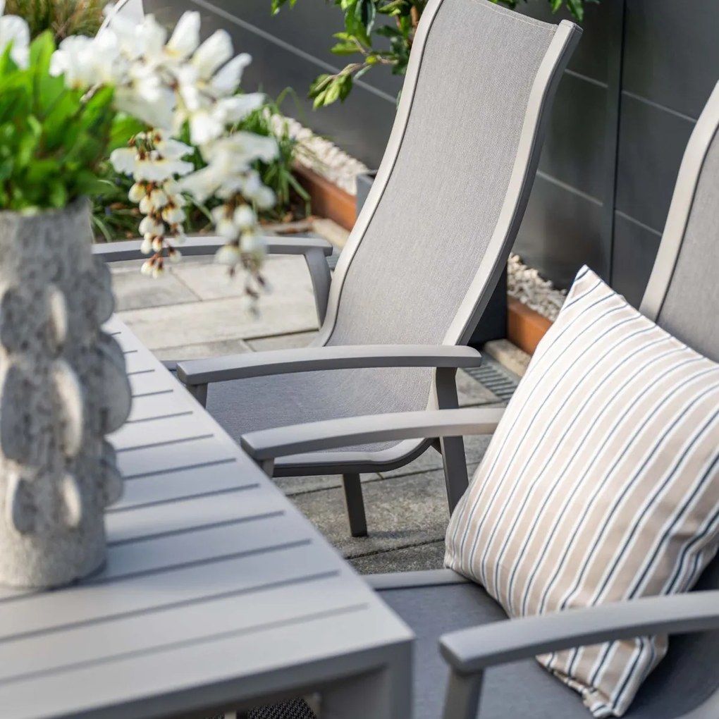 Garden Impressions Hilly tuinstoel stapelbaar - taupe