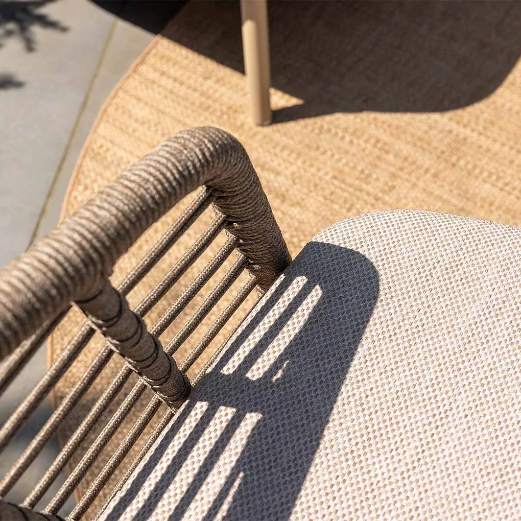 4 Seasons Puglia loungestoel - latte