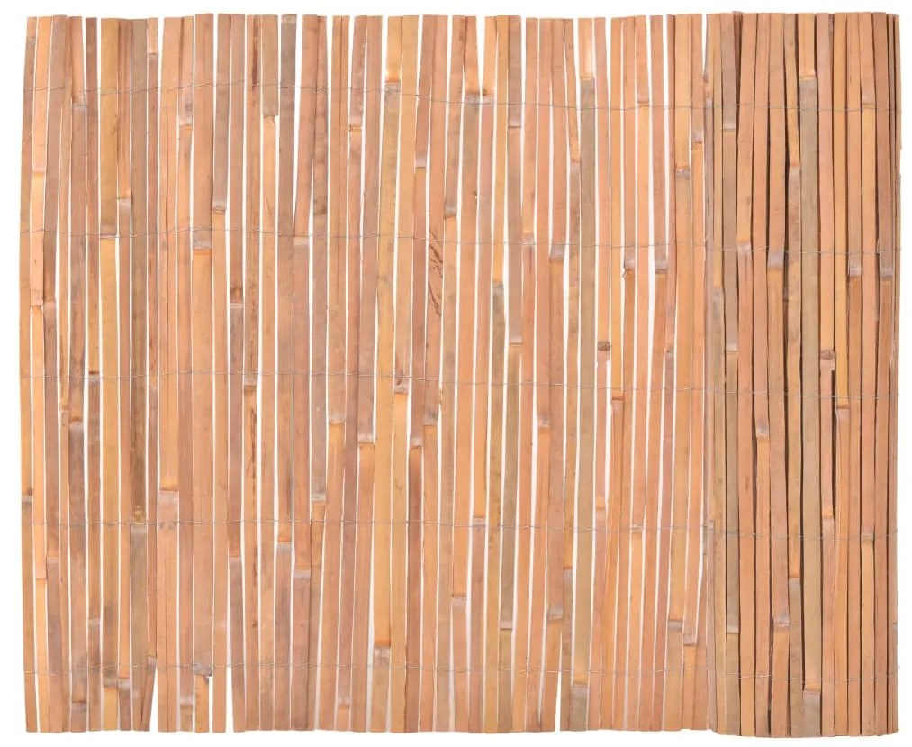 vidaXL Scherm 100x400 cm bamboe