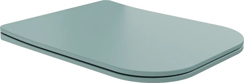 Mexen Teo langzaam dalende dunne zitting, duroplast, lichtgroen mat - 39840048