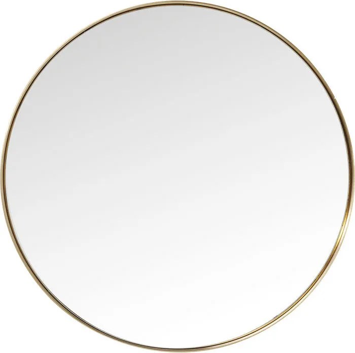 Ronde Messing Spiegel 100 Cm - 100x100cm