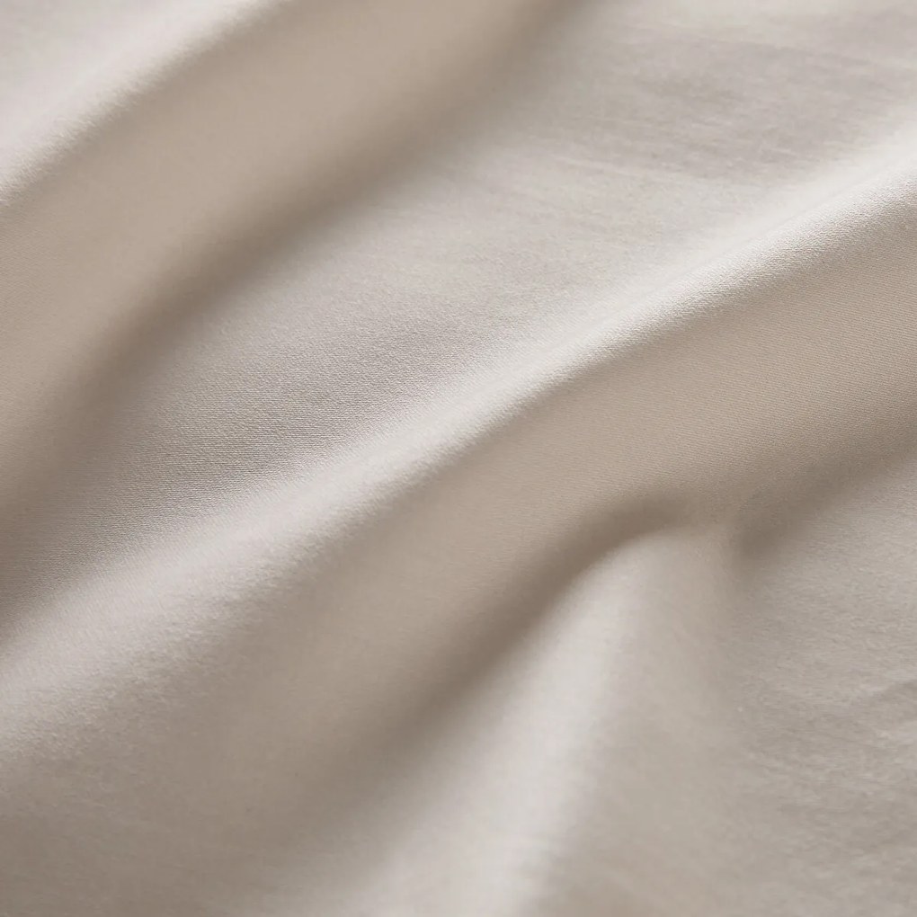 Effen katoenen satijnen laken, 153 draden, Opale