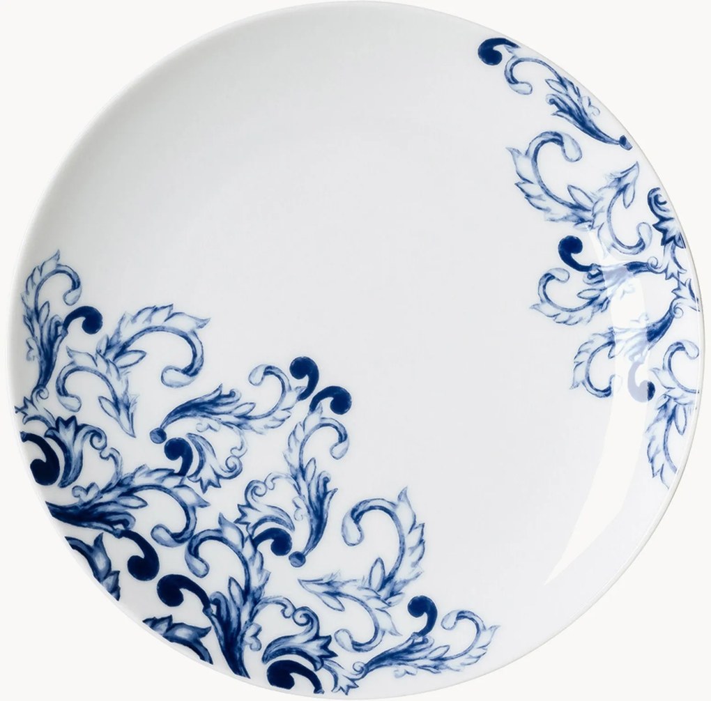 Porseleinen ontbijtborden True Blue, 6-delig