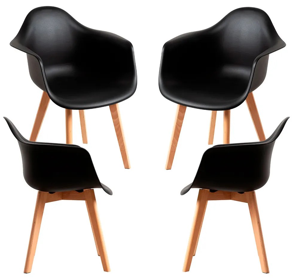 Set 4 Belu Stoelen