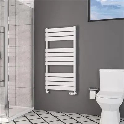 Eastbrook Deddington handdoekradiator 60x120cm 843W wit glans