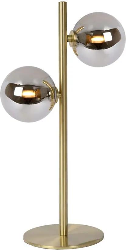Lucide tafellamp Tycho - mat goud - 15x22x43 cm - Leen Bakker