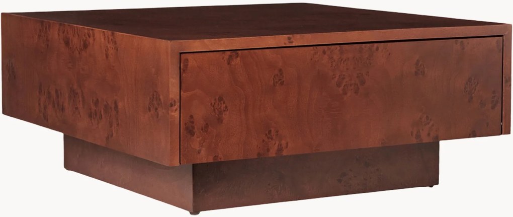 Houten salontafel Burl