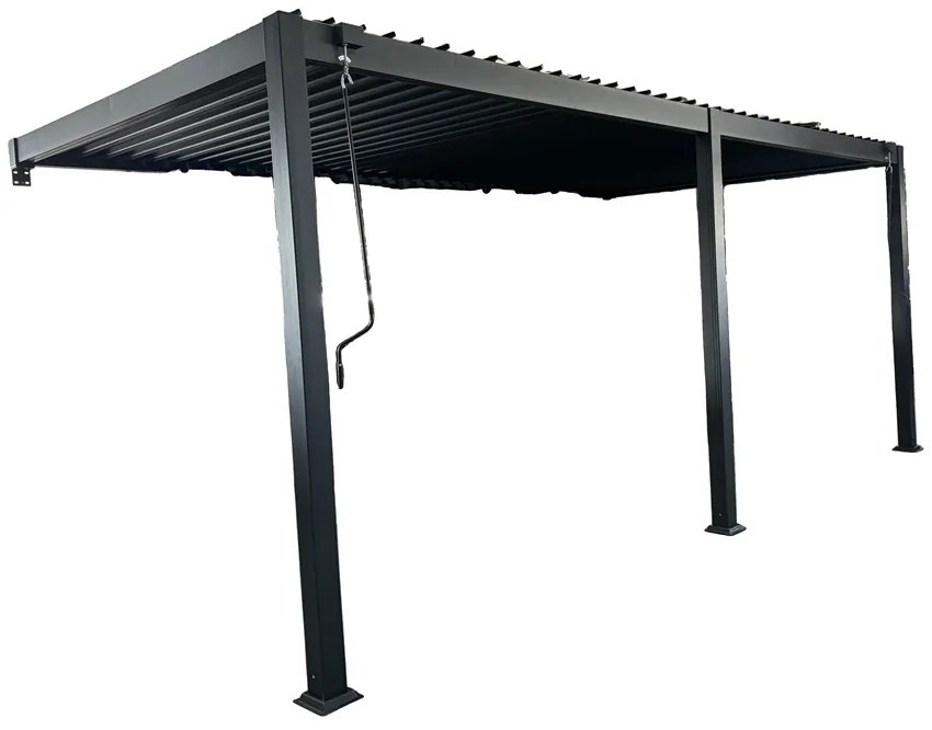 Lagos 3x6 Garden Point wandpergola antraciet