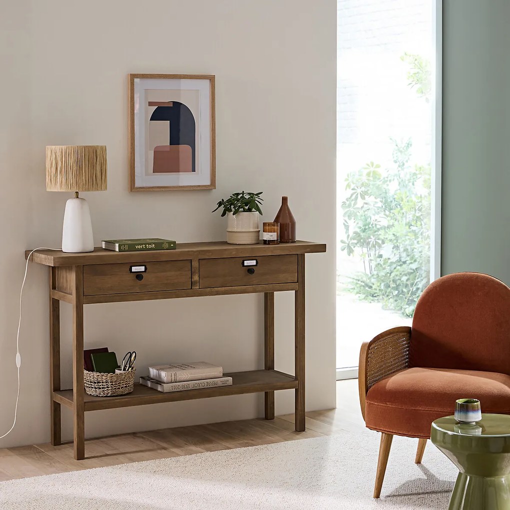 Console massief dennenhout, Lunja