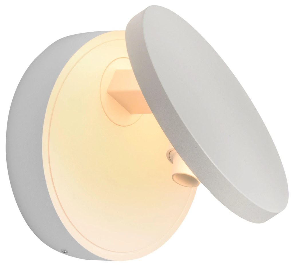 Absinthe by dmlights - Wandlamp Fiska Wit Metaal