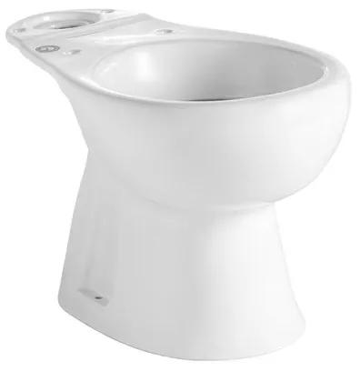 Nemo Start Star staand toilet 675 x 390 x 360 mm wit porselein AOuitgang 235 mm zitting en jachtbak niet inbegrepen FL17AWHA - 049013