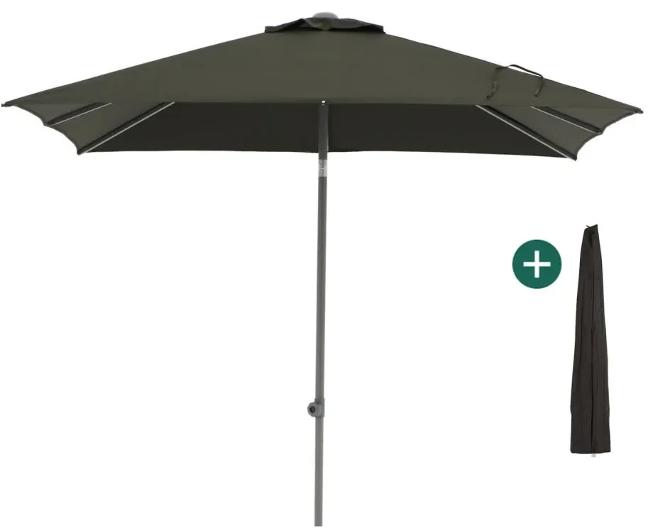 Shadowline Push-up parasol 240x240cm