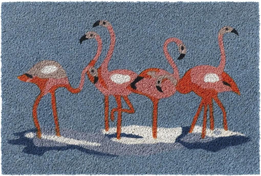 deurmat ruco prt. flamingos 40x60cm