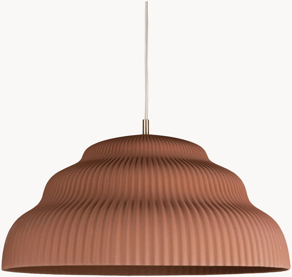 Handgemaakte hanglamp Kaskad van keramiek, in verschillende formaten