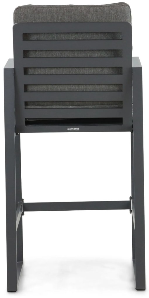 Barstoel Aluminium Grijs-antraciet Lifestyle Garden Furniture Nuno