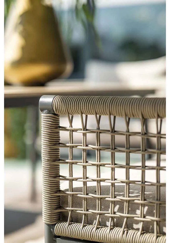 Garden Impressions Burela lounge hoekset rechts 4-delig - taupe